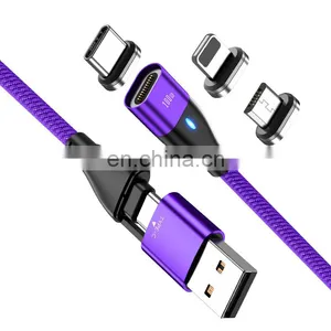 Wholesale PD100W 6 in 1 Magnetic Data Cable Fast Charge and Data Transmission Cable Charging Usb Cable thumbnail-1