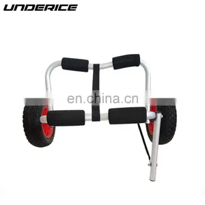 UICE Multifunction Foldable Kayak Cart Trolley Portable Aluminum Kayak Canoe Cart Fishing Kayak Trolley thumbnail-4