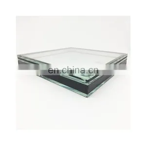 High Quality Hollow Glass Doors and Windows Triangular Sliding Low-E Tempered Double Pane Glass thumbnail-2