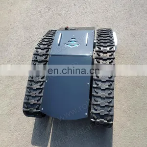 Wireless Remote Control Tank Car Chassis Robotic Platform for Robot Development thumbnail-3