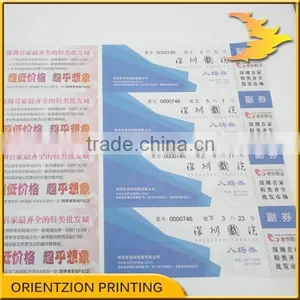 Variable Data, Cinema Ticket, Movie Ticket Printing thumbnail-1