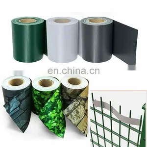 PVC Vinyl Strip Fence Roll uv Screen Fabric Panel Cover for Garden Decoration thumbnail-1