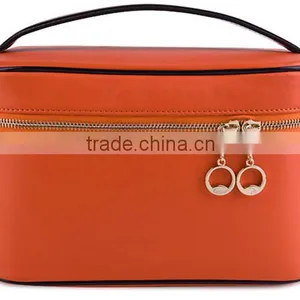 Large Cosmetic Bag Travel Makeup Organizer Case Holder,custom Fabric Beauty Cosmetic Case,soft Cosmetic Train Case thumbnail-2