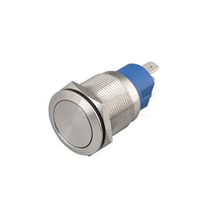 Ip65 22mm Rgb Tri-color 220v 1 Normally Open and 1 Normally Close 10a Momentary Switch thumbnail-1
