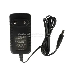 12V 2A Euro Wall Mount AC/DC Power Adapter thumbnail-4