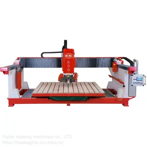 Siemens PLC Automatic Mono Bridge Stone Cutting Machine for Marble Granite Quartz Tile Cutter Price thumbnail-1