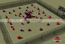 2016 Top Quality Inflatable Paintball Bunkers,paitaball Bunker Arena Filed for Sale Quality Choice thumbnail-3