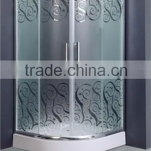 2014 New Hot Sale ABS Ground Silk Print Glass Shower Enclosure thumbnail-1