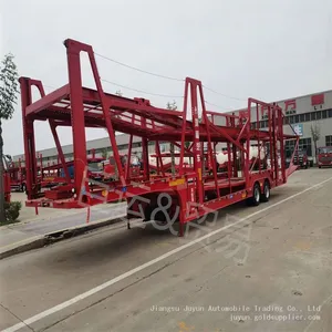 Car Transport Vehicle, 6-seater, Car Transport Trailer, Famous Chinese Brand Hongfu thumbnail-1