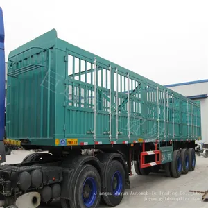 Three Bridge Gantry Transport Semi-trailer Flat Plates Gooseneck StyleExport Semi-trailer thumbnail-2