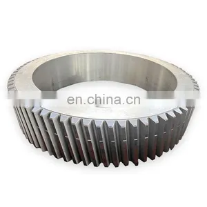 Top Quality OEM Girth Gear Forging Double Helical Ring Gear Helical Gear Factory Good Price thumbnail-1