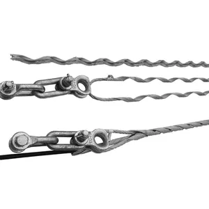 Tension Cable Hardware for OPGW Preformed Tension Cable Clamps Preformed OPGW Tension Clamps Dead End thumbnail-2