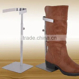 Boot Stand Wholesale, Metal Black Boot Display Stand thumbnail-1