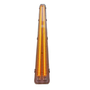 0.6m Dual-tube Filter 480nm520nm Semiconductor Workshop Yellow Light LED Tri-proof Light 10W15W18W20W thumbnail-4