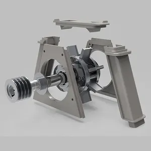 High Performance Shot Blasting Machine Accessories Appropriative Shot Blasting Turbine Used in Shot Blasting Machines thumbnail-1