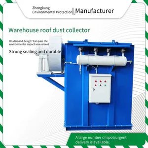 Workshop Dust Collector, Pulse Bag Dust Collector, Dust Collector for Silo Top Equipment, Environmental Protection Dust Collector thumbnail-1