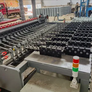 Automatic Hinged Lawn Fencing Production Machine, PLC Pump, Motor, and Gears, Suitable for Construction and Agricultural Metal Wire Mesh Equipment thumbnail-5
