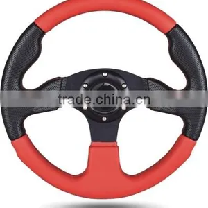 Wenzhou Factory Steering Wheel(pu/pvc/carbon Pvc/suede/leather) thumbnail-1