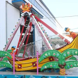 12 Seats Mini Pirate Ship Ride thumbnail-2