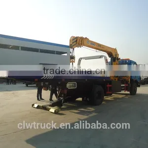 2015 Euro III or Euro IV Dongfeng 4x2 Tow Truck Wrecker With Crane in Peru thumbnail-1
