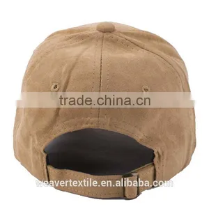 Custom Embroidery Suede Baseball Cap thumbnail-6