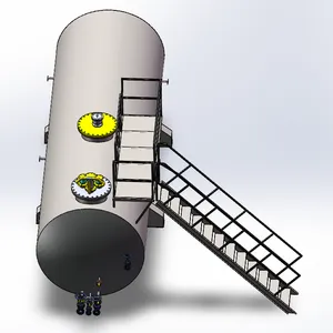 50m³ Above Ground Horizontal Gasoline Diesel Storage Tank Manufacturer | China Factory Direct thumbnail-3