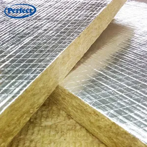 Rock Wool Insulation Board for Exterior Wall Roof and Industrial Thermal Insulation thumbnail-3