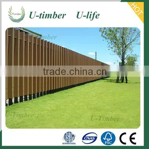 2016 New Waterproof Nice Garden Wpc Railing Wpc Fence Factory thumbnail-3