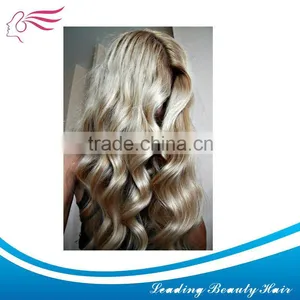 100% European Human Hair Full Lace Wigs Curly Hair Top thumbnail-1