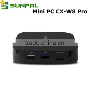 Wintel CX-W8 Pro Mini Smart TV Box Windows10 Casa OS 2 GB / 32 GB Wintel Pro BT4.0 RJ45 100 M LAN Mini Pcs Wintel w8 Pro thumbnail-1