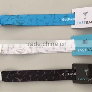 MDW402 Disposable Programable Ntag203 Woven Nfc Rfid Bracelet for Event thumbnail-4