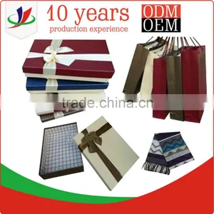 Scarf Christmas Gift Boxes White Gift Box thumbnail-1