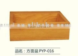 White Oak Rectangular Sink Wood Sink Basin thumbnail-1