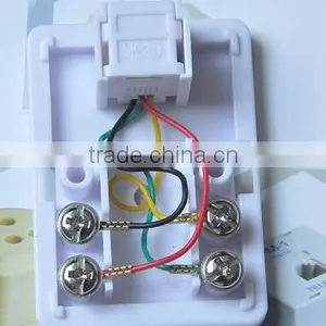 Single Port Rj11White Surface Mount Box thumbnail-1