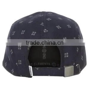 Custom Logo Wholesale Design Your Own 5 Panel Hat Cap/Blank Wholesale 5 Panel Hats/Leather Strap 5 Panel Hats thumbnail-4