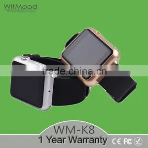 Witmood 2016 Android 4.4.2 OEM 3G Wifi 320*320 Display k8 Smart Watch thumbnail-1