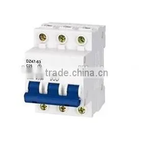 Circuit Breaker for DIN Rails,DZ47-63 MCB Mini Circuit Breaker thumbnail-3