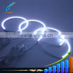 RGB Led Angel Eyes for Mazda3 Changing Color by the Remote thumbnail-5