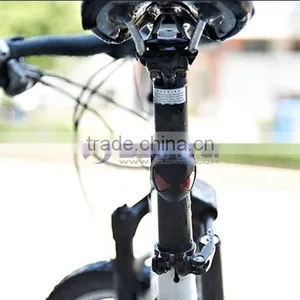 2 LED 4 Color Option ABS Material Alien Shape Bike Light Spider Tail Light thumbnail-3