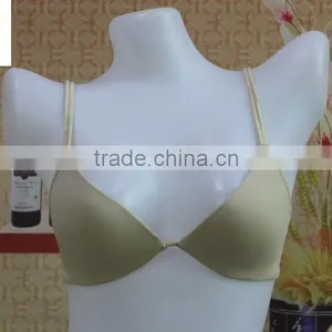 Sexy Girls Seamless Bra, Ladies Simple Nude Bra thumbnail-1