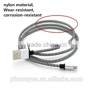 Colofrul Nylon Braided Usb Charger Charging Cable for Iphone 5/6 thumbnail-1