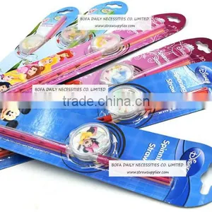 Spinning Plastic Drinking Straw thumbnail-2