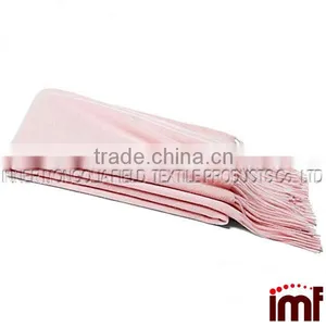 Solid Cashmere Throw Pink Blush Throws,Lightweight Throw Blanket thumbnail-1
