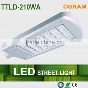 Hot Sale, MODULAR 210W LED STREET LIGHT BY OSRAM With CE RoHS Certificates thumbnail-1