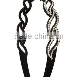 Leaf Shape Rhinestone Hairband/Heanband thumbnail-1