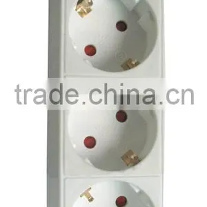 3way German Socket Power Strip thumbnail-1