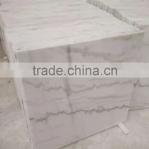 High Polished Decoration Calacatta Royal Grade A White Marble Tiles & Slabs thumbnail-4
