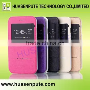 For Apple Iphone6 One Window Bling Color Flip Leather Holster Cover thumbnail-5