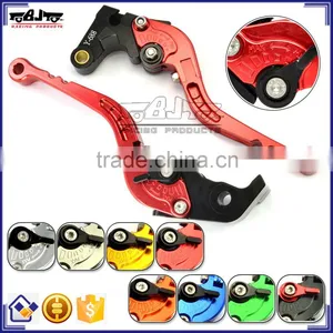 BJ-LS-009 Wholesale CNC Adjustable Folding Aluminum Motorcycle Clutch Brake Lever for Kawasaki ER-6N/F, NINJA 650R/ER-6F thumbnail-1