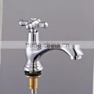 Traditional Design High Quality Single Cold Water Faucet Wash Basin Tap thumbnail-1